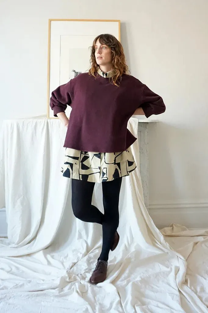Ursa Minor Leona Sweatshirt (Wine)