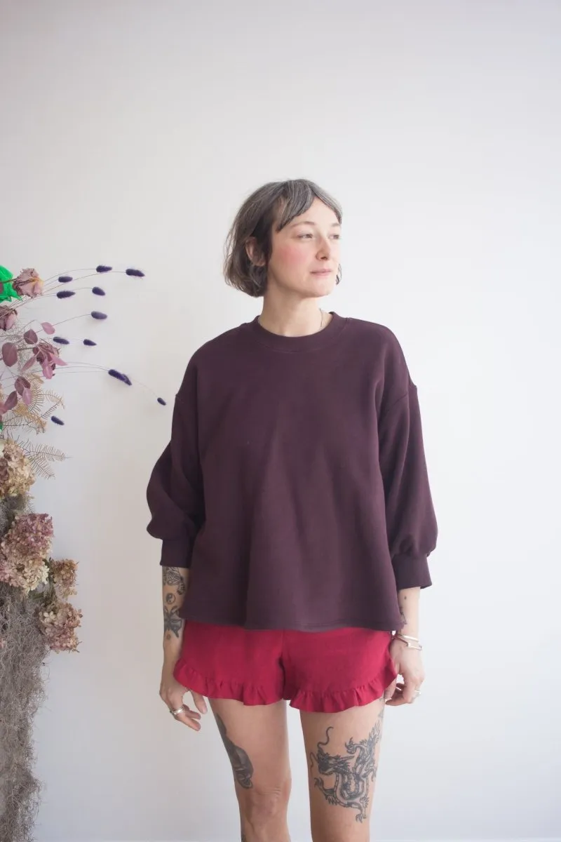 Ursa Minor Leona Sweatshirt (Wine)