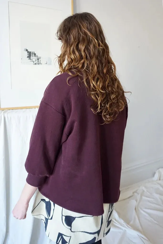Ursa Minor Leona Sweatshirt (Wine)