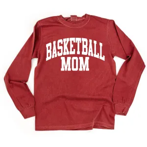 Varsity Style - BASKETBALL MOM - LONG SLEEVE COMFORT COLORS TEE