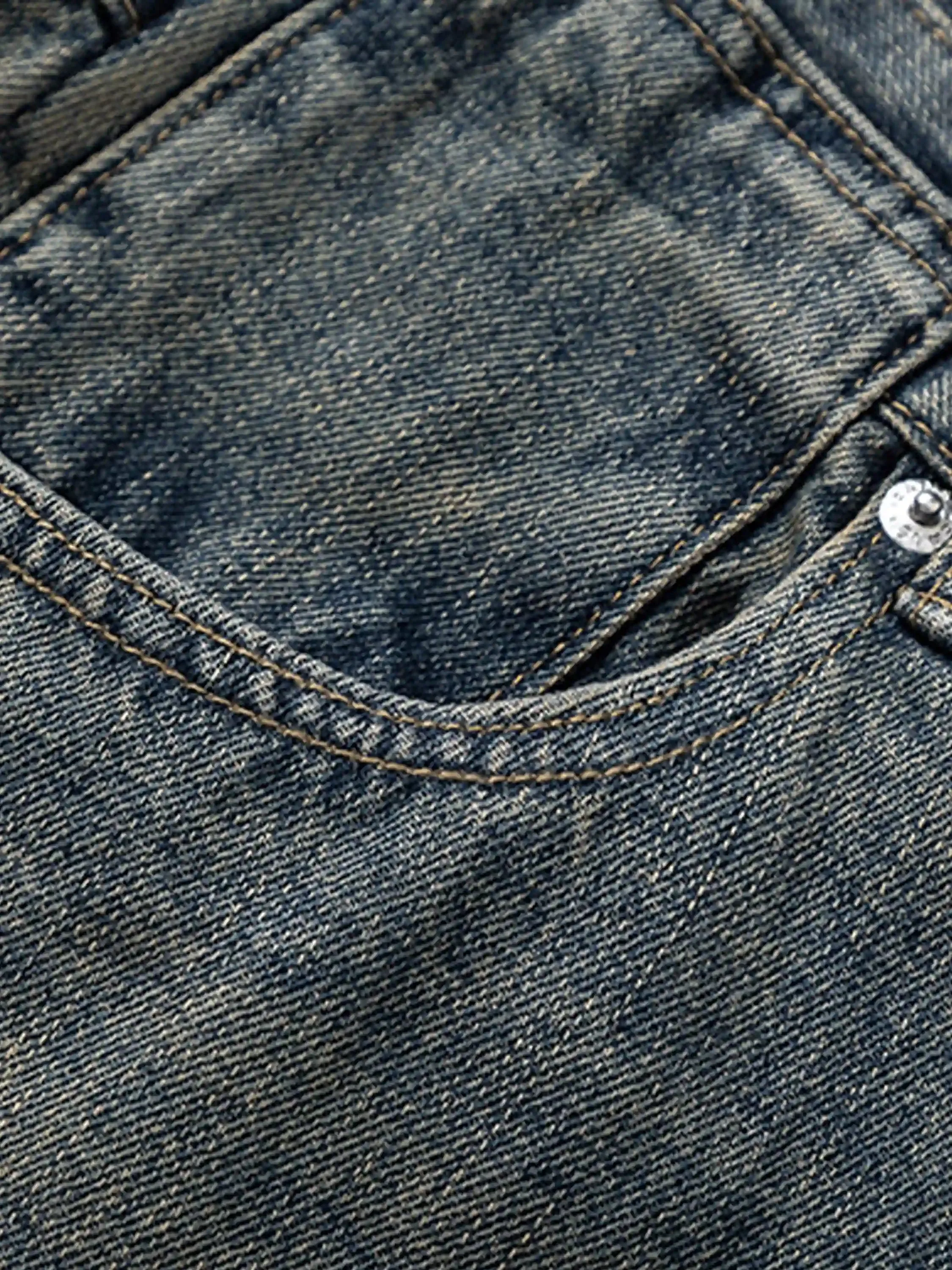 Vintage Classic Washed Jeans