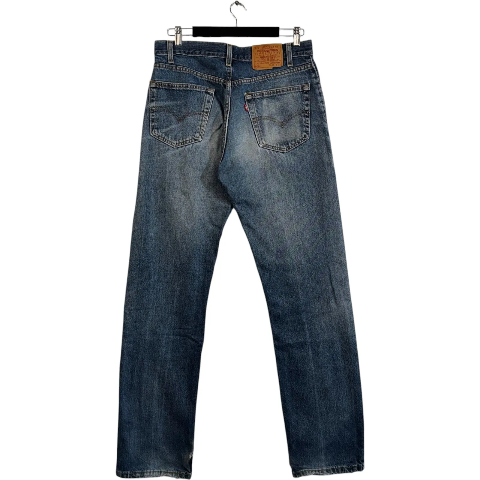 Vintage Levi's Straight Leg Denim Jeans 34x34