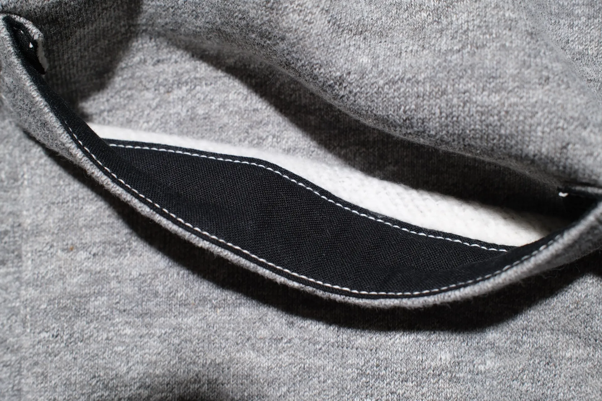 Warehouse Lot.453 10oz Loopwheeled "Footy" Pull Over (Heather Grey)