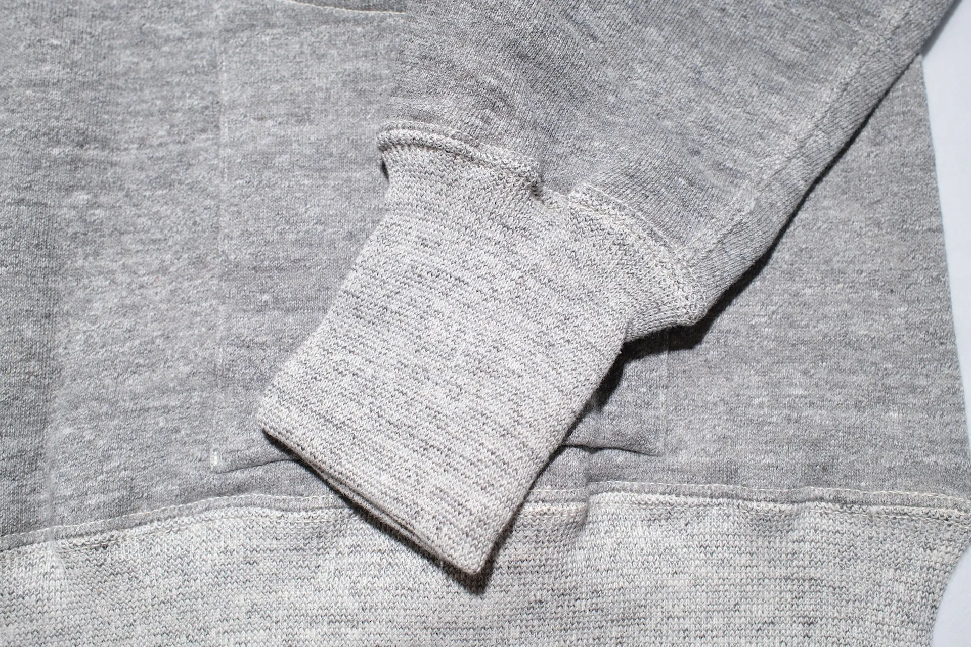 Warehouse Lot.453 10oz Loopwheeled "Footy" Pull Over (Heather Grey)