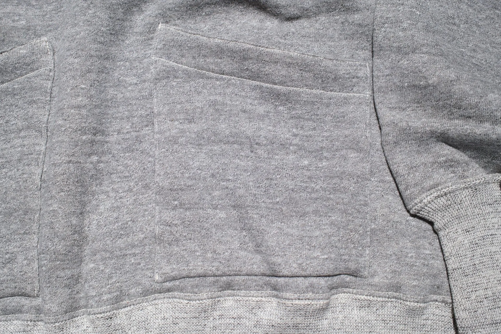 Warehouse Lot.453 10oz Loopwheeled "Footy" Pull Over (Heather Grey)