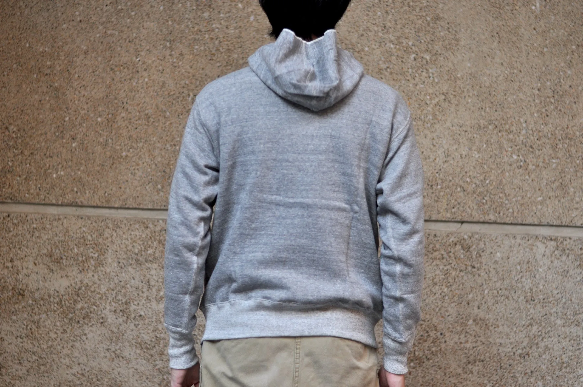Warehouse Lot.453 10oz Loopwheeled "Footy" Pull Over (Heather Grey)