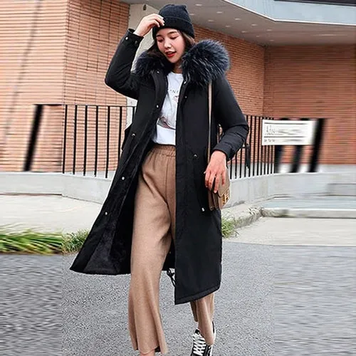 Winter Women Jackets Coat Thick Fleece Double Warm