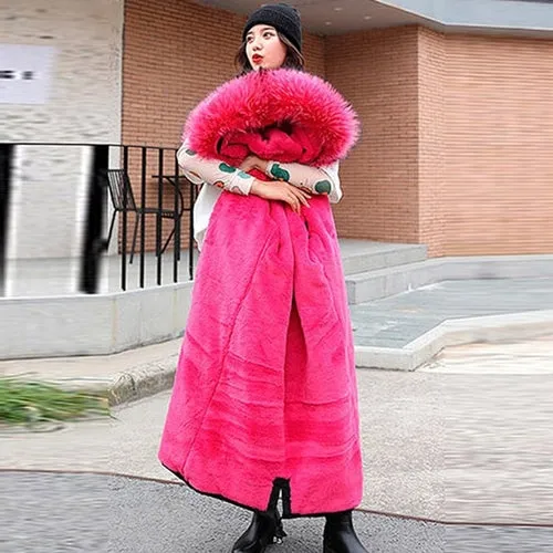 Winter Women Jackets Coat Thick Fleece Double Warm