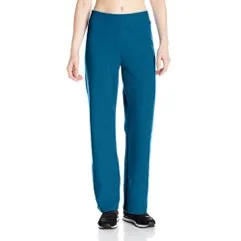 Womens Hanes Fleece Sweat Pants Loose Fit Open Leg Elastic Band Cozy Warm Jogger
