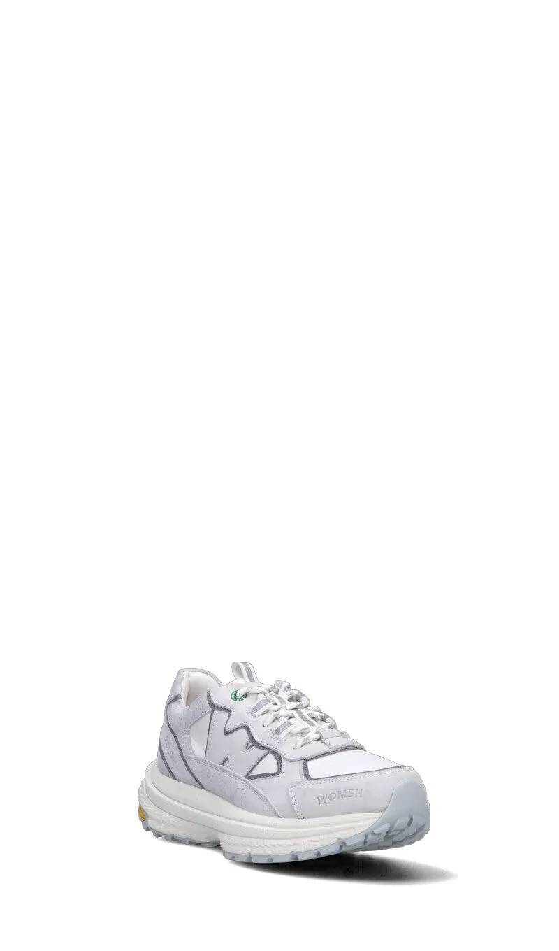 WOMSH Sneaker donna bianca in pelle