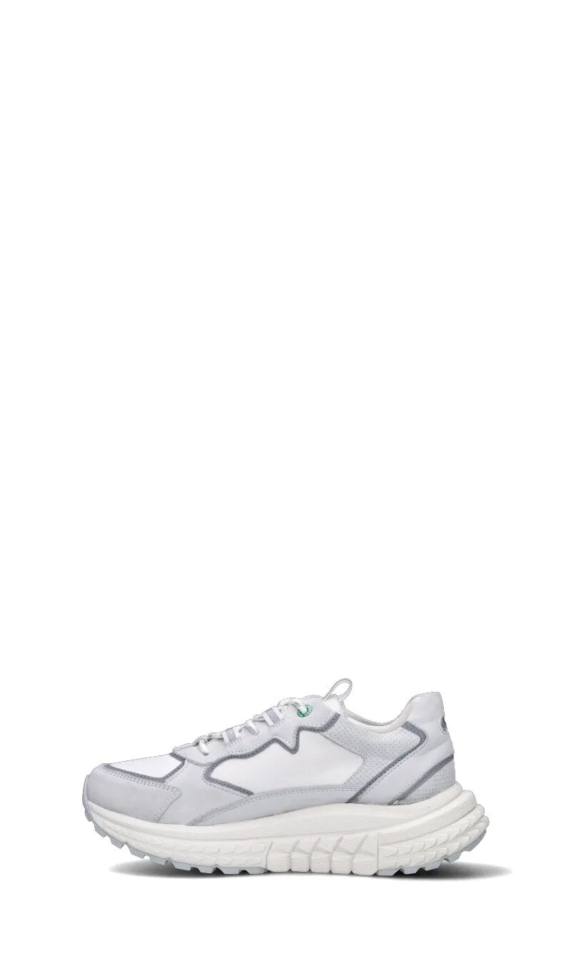 WOMSH Sneaker donna bianca in pelle