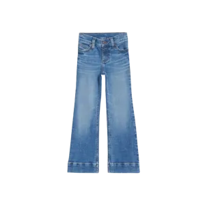 Wrangler Girl's Embry Medium Wash Trouser Jeans